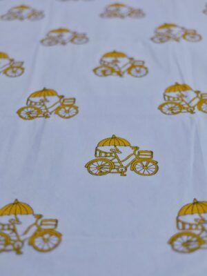 cycle printed bedsheet 1