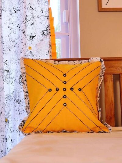 Jhaalar Cushion Cover