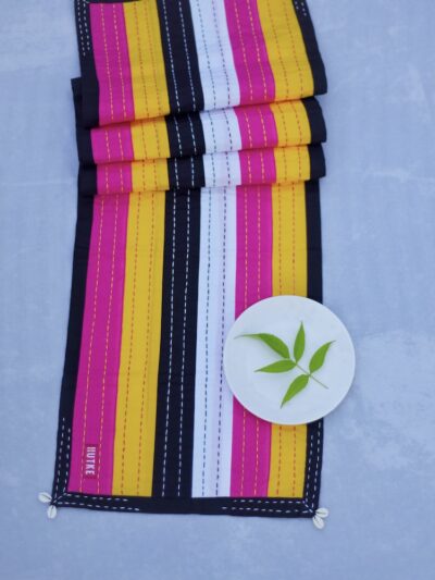 Patchwork Kantha Table Runner