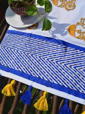 cycle printed table runner 1