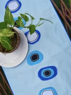 evil eye table runner 1