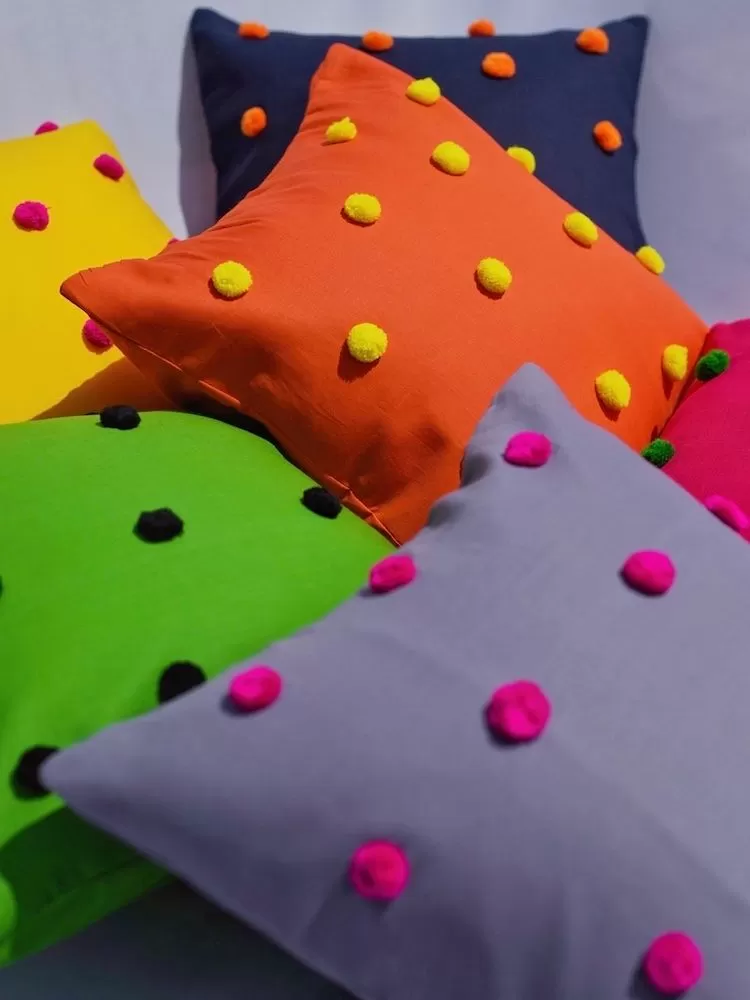 Pompom Cushion Covers - Image 2