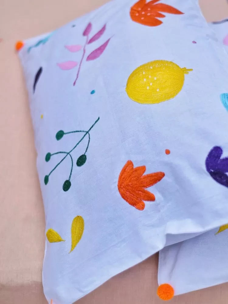 Self Embroidered Bedsheet - Image 7