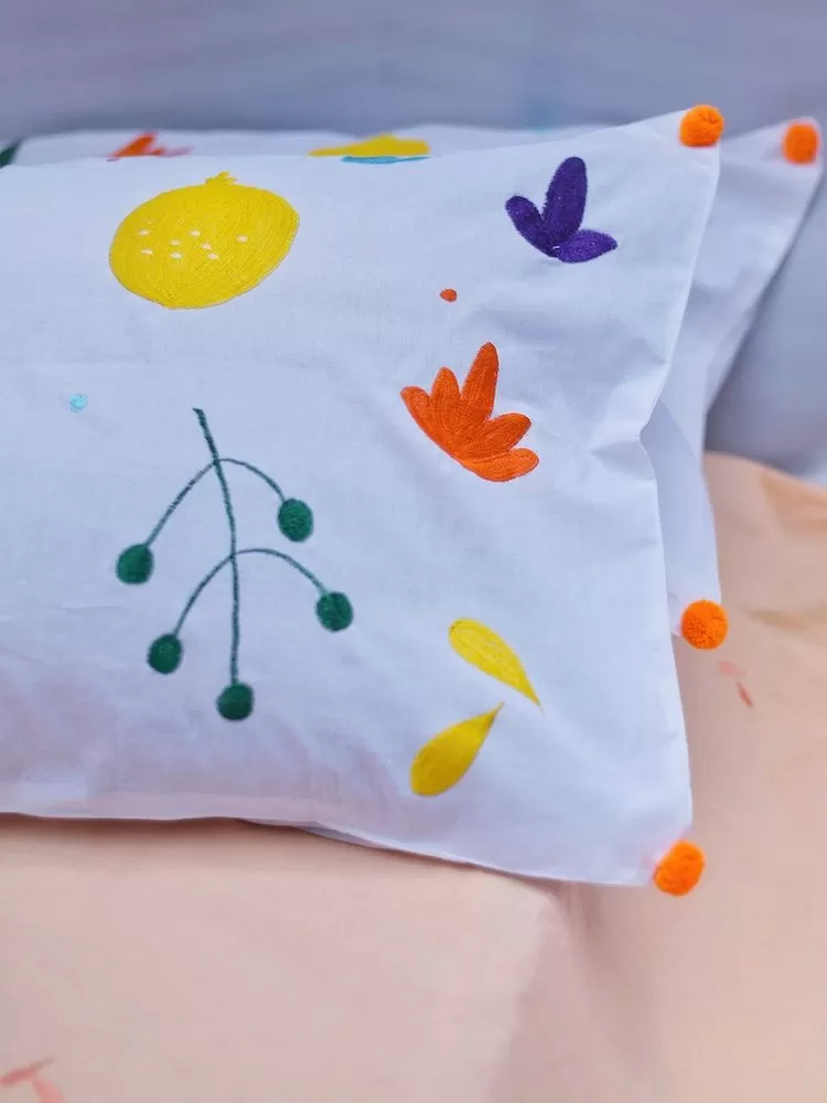 Self Embroidered Bedsheet - Image 8