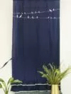Panchi Curtains Navy Blue