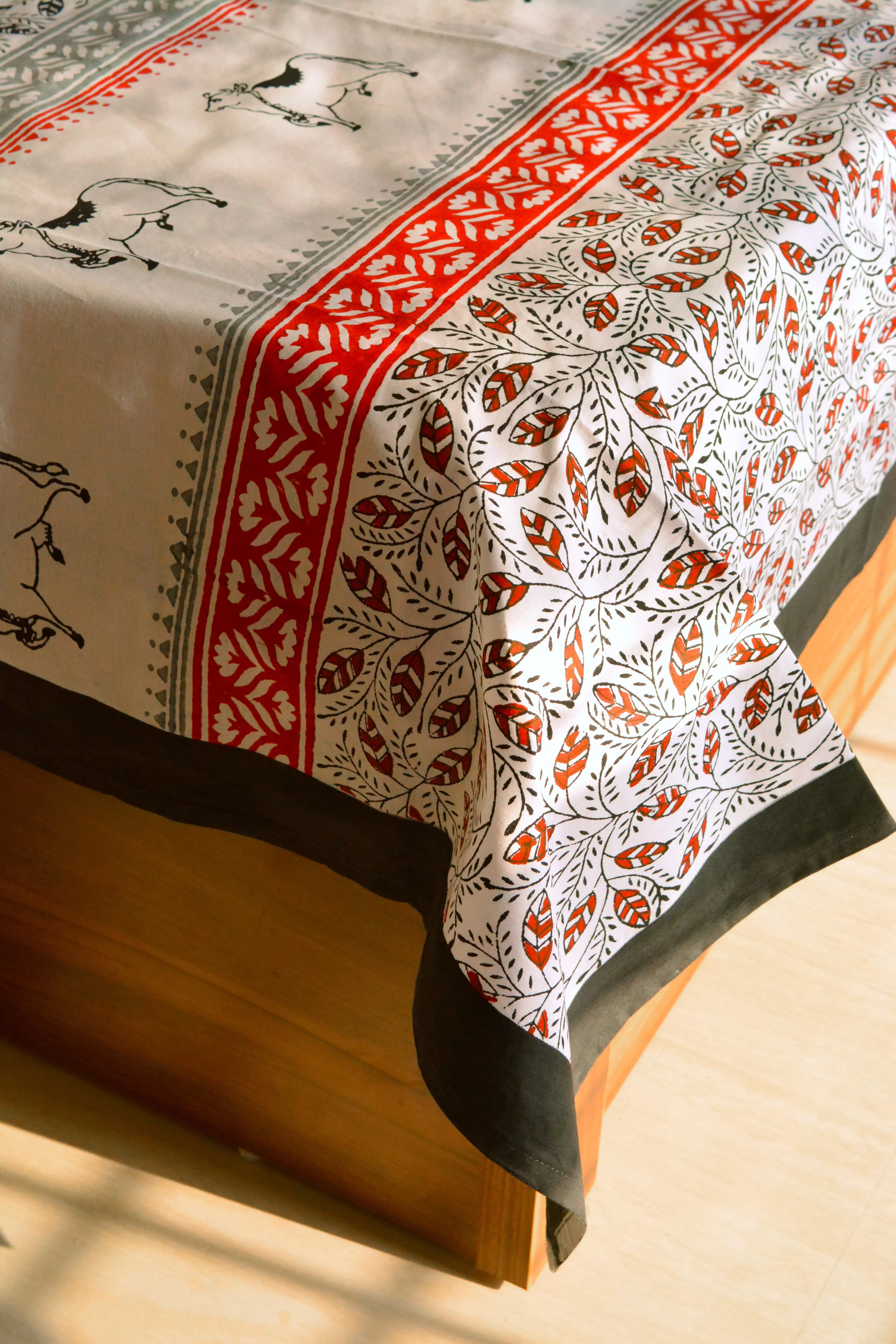 Pichwai Cow Bedsheet Set - Image 4